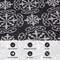 World Rug Gallery Transitional Geometric Textured Flat Weave Indoor/Outdoor Area Rug 2' x 3' Black 119BLACK2X3 - alternate 5